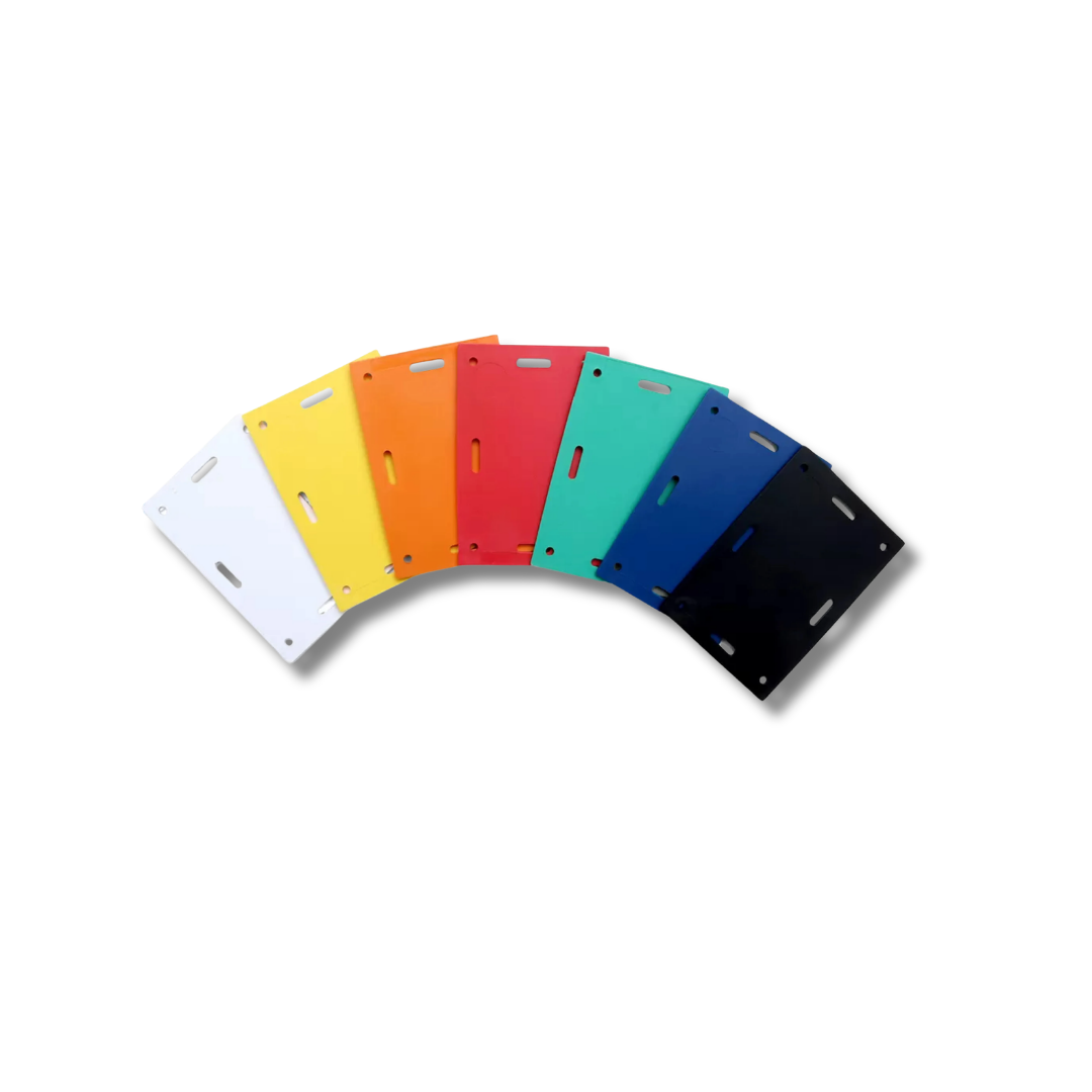 Plaquette-Etiquette CH-M PE Multi-couleur À Frapper – 100 Pcs