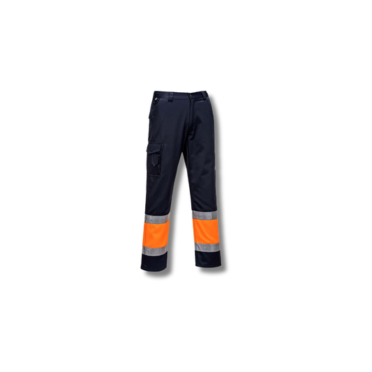 L049 - Pantalon combat Hi-Vis Bicolore