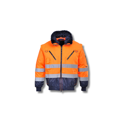 PJ50 - Blouson pilote 3 en 1 haute visibilité